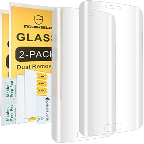 Samsung Galaxy S6 Edge Screen Replacement: Mr.Shield [2-PACK]