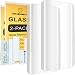 [2-PACK]-Mr Shield For Samsung Galaxy S6 Edge [Full Coverage] [Curved Edge Cover] [Tempered Glass] Screen Protector with Lifetime Replacement Warranty