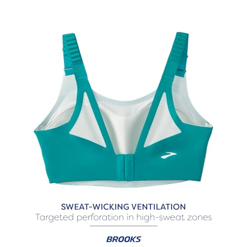 Image of Brooks Women's Racerback 2.0 Sports Bra for High Impact Running, Workouts & Sports with Maximum Support