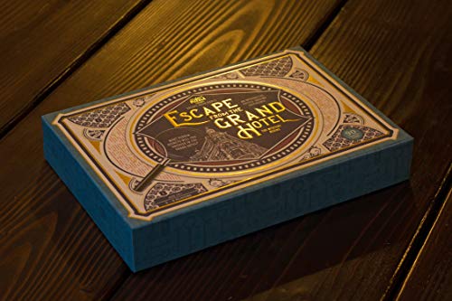 Professor PUZZLE Escape From The Grand Hotel - Escape Room Card Game for Families & Adults, Multi-color, Escape rooms - Image 2