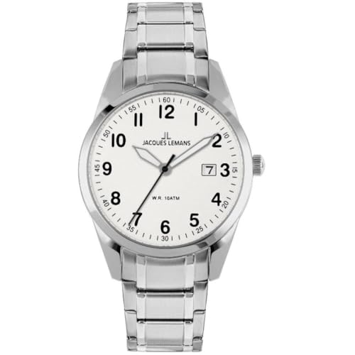 Montre-bracelet hommes Jacques Lemans 1-2002R pour un style élégant au bureau et en soirée