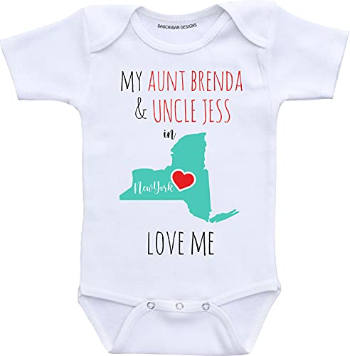 Daiichiban Designs My Aunt and Uncle love me baby clothes (3 months)