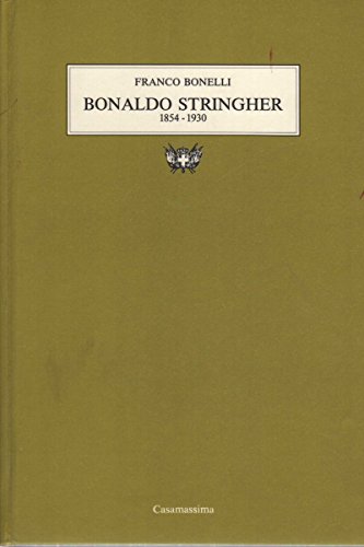 Bonaldo Stringher 1854-1930