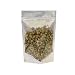 AwePackage Clear White Resealable Smell Proof Foil Pouch Bag - Airtight Zipper (100, 5.9 x 9(Ounce))