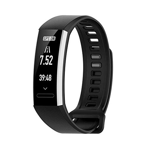 Bobo Cinturino di ricambio compatibile con Huawei Honor Band 2/2 Pro ERS B19/B29 (nero)