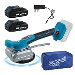 Tile Vibration Tool, cupeohome Cordless Handheld Tile Vibration Leveling Tiling Machine with 2PCS 2000mAh Batteries, 5 Adjustable Speeds Tile Leveling System for Floor Tile Wall