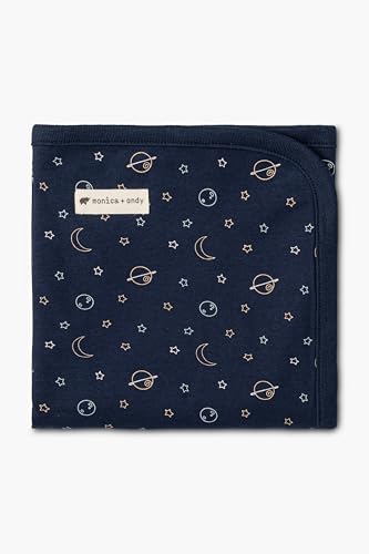 Image of MONICA + ANDY Mini Hospital Cuddle Box, 100% Organic Baby Clothes for Newborns & Infants, Coming Home Swaddle Blanket & Cap
