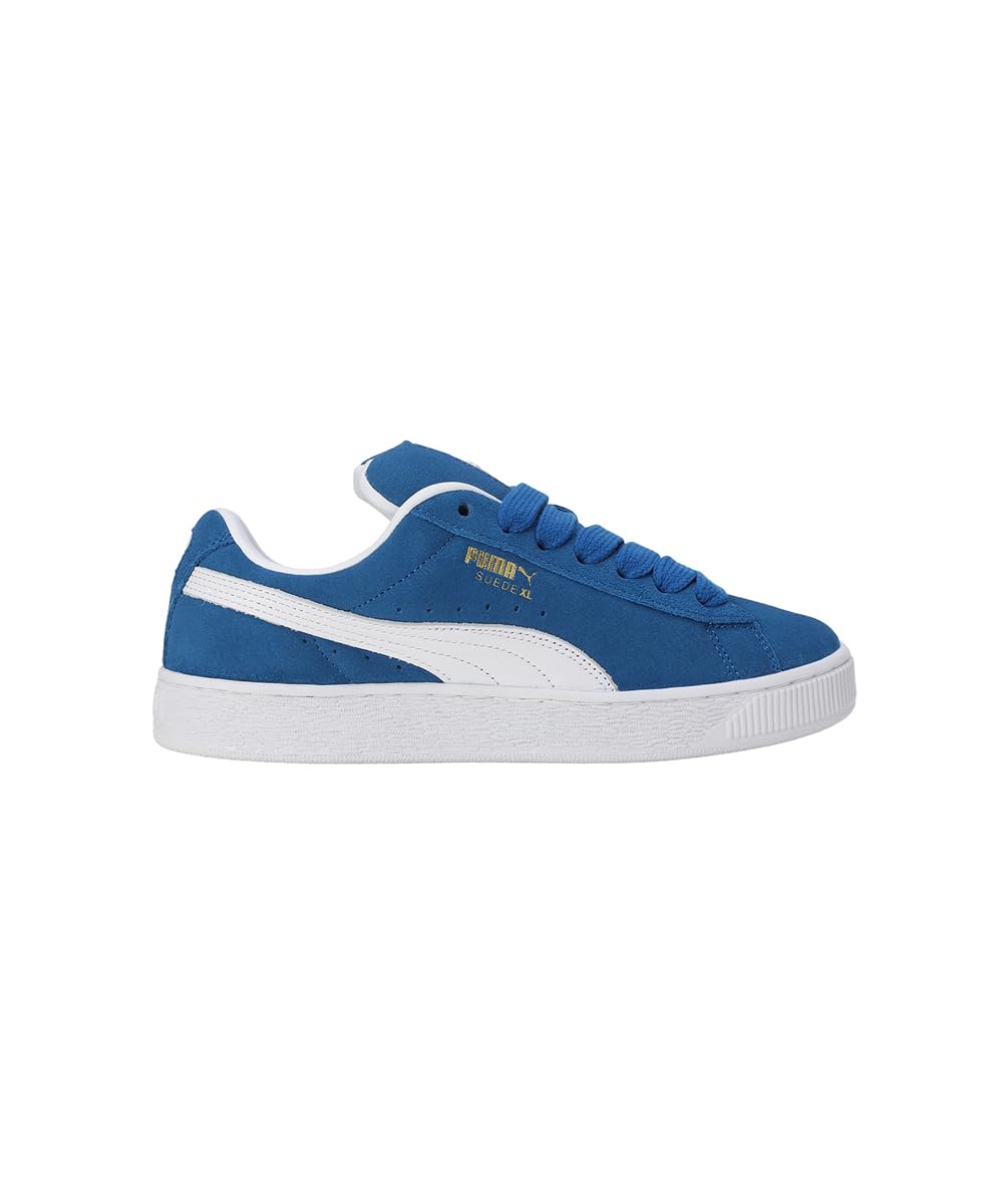 Puma sneakersy skórzane Suede XL kolor niebieski 395205
