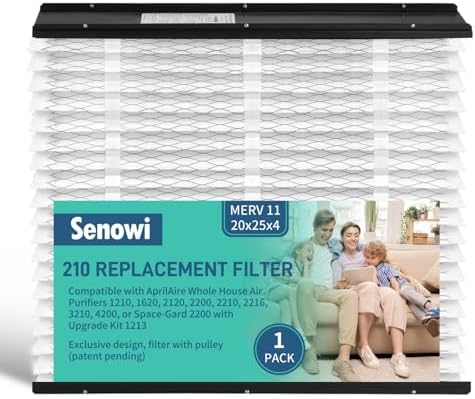 AprilAire Electrostatic MERV 11 Whole-House Air Purifier In Gray With 20 In. X 25 In. Nominal Filter 1210 - The Home Depot - Foto 13