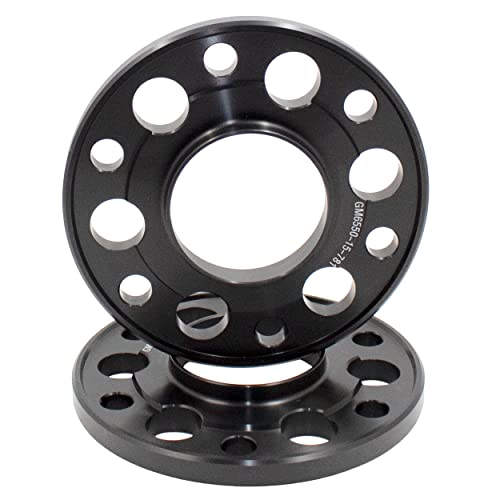 Wheel Accessories Parts Set of 2 Hub Centric Billet Spacers-Thickness:1/2" Bolt Pattern 6x5.5 for Hub and Wheel| Hub (ID):78.1mm/Wheel (OD): 78.1mm Fits Silverado, Escalade, Sierra, Avalanche, Tahoe