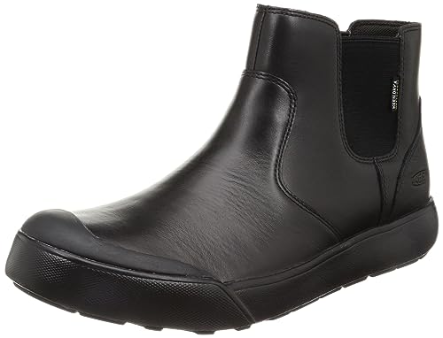 Bottine Chelsea KEEN Femme Elena Pull on Imperméable en cuir marron