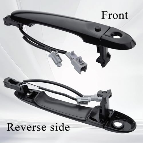 Poignée de porte extérieure avant droit noire pour Nissan Juke F15 2010-2019 OEM 80644-1FA5A - 5