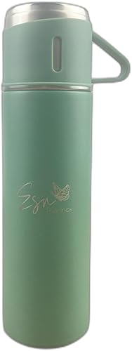 Termo de acero inoxidable, termo para bebidas calientes y bebidas frías para viajes y, picnics 16.9 fl oz16.9oz calidad café, té y botella de agua