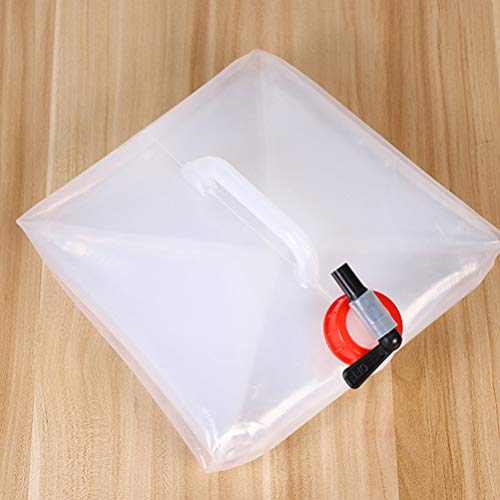 Tanque de água dobrável dobrável BESPORTBLE, recipiente de água dobrável portátil para armazenamento