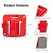 Crtbelfy Battery Holder Compatible for Craftsman V20 20V Battery Wall Mount Battery Storage for Work Van, Shelf, Toolbox -5 Pack