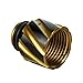 HK Army Elite Thread Protector Fill Nipple Cover for Air Tanks (Orbit, Gold)