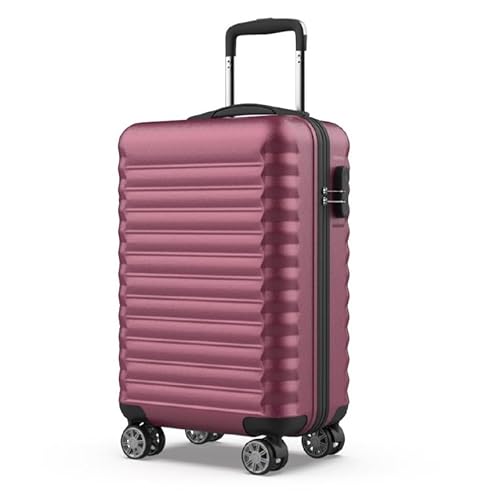 NUMADA - Maleta de Viaje Cabina Upfly 20' ABS (53x33,5x22cm) con Cierre de Combinación y 4 Ruedas Dobles 360. Maleta de Mano Rígida Resistente, Ligera con Interior Compartimentado | Burdeos NUMADA - Maleta de Viaje Cabina Upfly 20' ABS (53x33,5x22cm) con Cierre de Combinación y 4 Ruedas Dobles 360. Maleta de Mano Rígida Resistente, Ligera con Interior Compartimentado | Burdeos