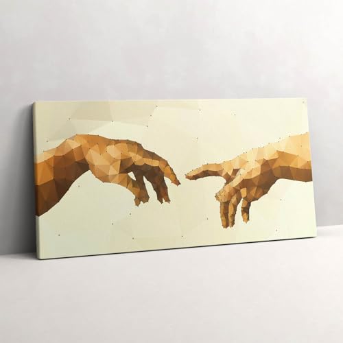 Tableau Photo sur Toile La création d'Adam Wallfluent 100x50cm