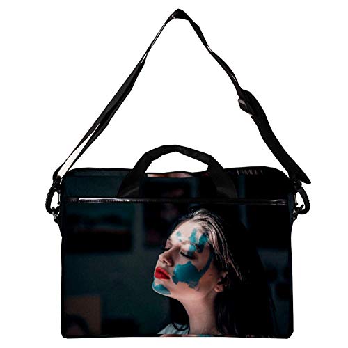 Bolso bandolera para portátil de 14 a 15.4" acolchado y resistente 2