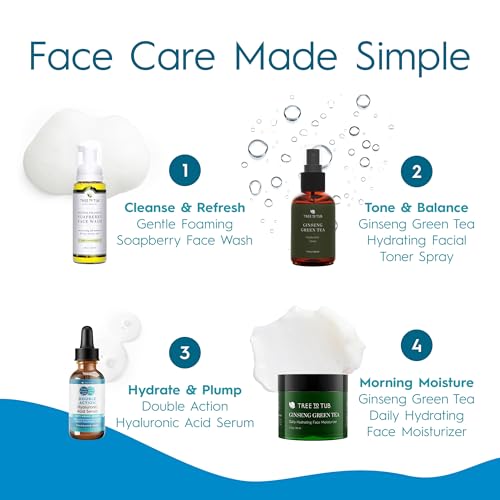 Tree To Tub Double Hyaluronic Acid Hyaluronic Acid Serum for Face - Anti-Aging Hydrating Serum - Targets Fine Lines & Dry, Sensitive Skin