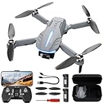 FERIETELF B16 GPS Drohne mit Kamera 4K für Erwachsene, Bürstenloser Motor, 5G FPV RC- Quadrocopter mit Auto Rückkehr & Auto Folgen, Flugzeit 50 Minuten, C0 Faltbar Drohne für Anfänger, unter 249g