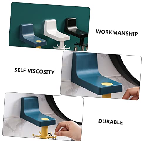 Parliky estante de armazenamento gancho giratório gancho multifuncional organizador escritorio organ