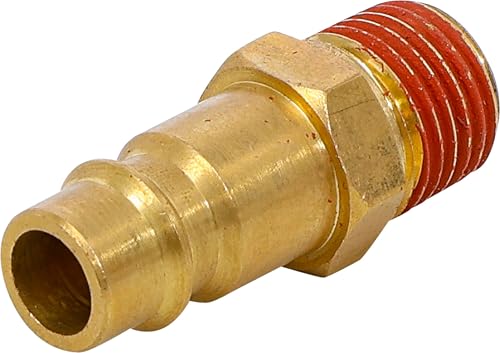 BGS 3222 | Stecknippel | 6,3 mm (1/4) Außengewinde | Druckluftkupplung | Kupplungsstecker | Schnellkupplung-Adapter