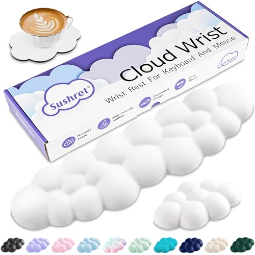 Sushret Cloud Wrist Rest Keyboard, Cloud Keyboard Wrist Pad...