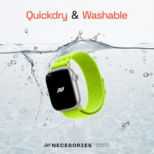 Image of Velcro Sport Nylon Strap Compatible with Apple iWatch Series 11 | 9 /8 /7 41 mm | series 11 /10 42 mm | SE,SE2 6 /5 /4 40 mm | iwatch strap for Men & Women (watch not included)