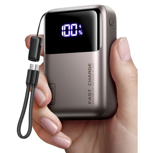 INIU Laptop Power Bank, Smallest 20000mAh 65W Fast Charging Battery Pack