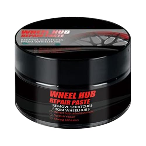 Reparación de llantas, pasta para reparación de llantas de 50 g | Con esponja removedor Swirl para coches vehículos Detailing Furgón