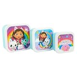 DreamWorks GABBY'S Dollhouse Gabby's Rainbow Lunch Boxes, Polypropylene, Purple