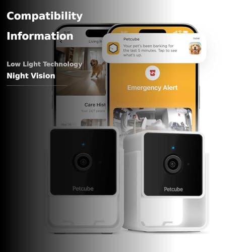 Petcube Cam Pack of 2 for Pet Monitoring
