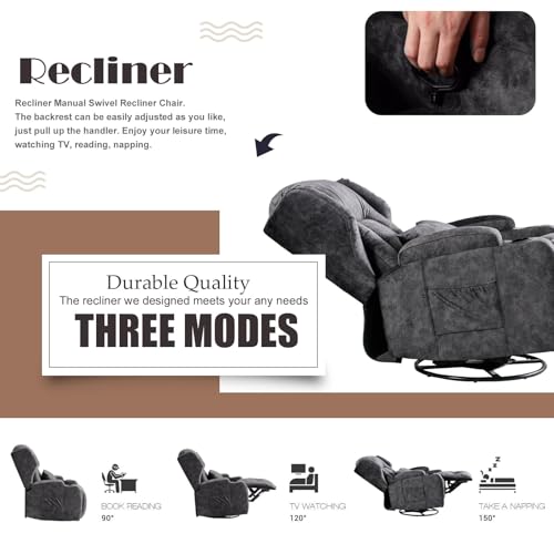 Sillón Plegable Recliner con masaje miniatura 5