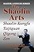 The Shaolin Arts: Master Answers Series: Shaolin Kungfu, Taijiquan, Qigong and Zen