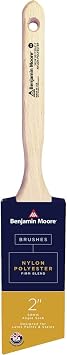 Benjamin Moore U61720-017 Nylon/Polyester Paint Brush, Nylon/Polyester Firm Angle Sash, 2