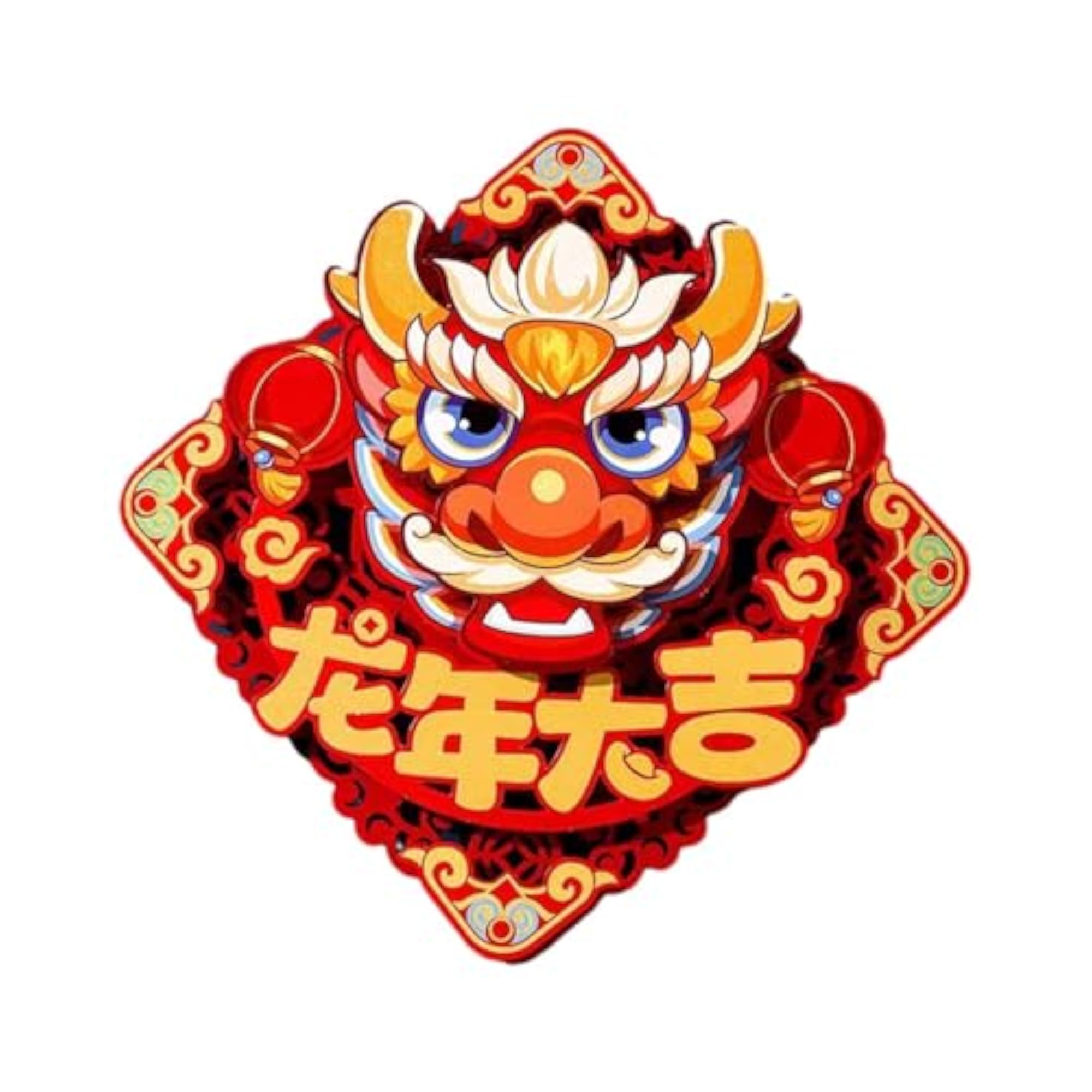 Chinese New Year Door Sticker Decoration