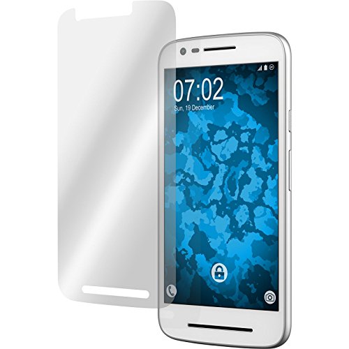 PhoneNatic 2er-Pack Bildschirmschutzfolien klar kompatibel mit Lenovo Moto E3