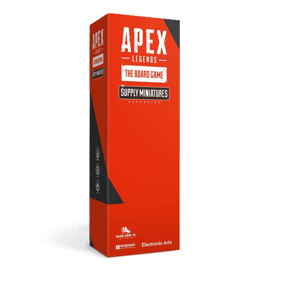 Glass Cannon Unplugged | Apex Legends: Supply Miniatures Expansion | Board Game | Ages 14+ | 2-6 Players | 60-90 Minutes Playing Time
