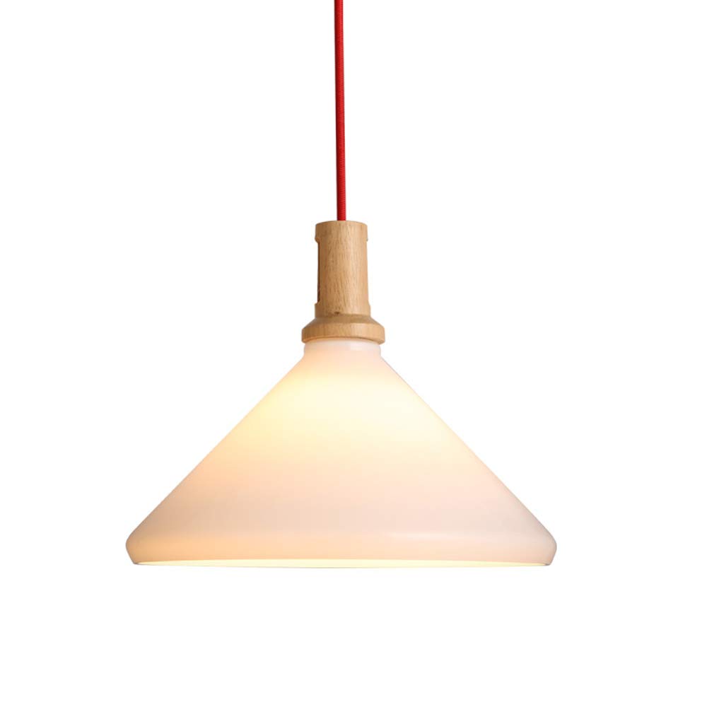 Lustre de restaurants en bois massif style japonais luminaire de decoration chambre moderne