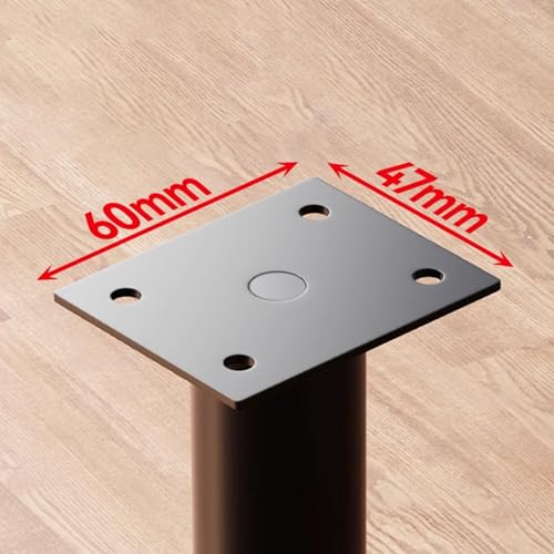 Soportes ajustables para patas de muebles blancos de escritorio 4