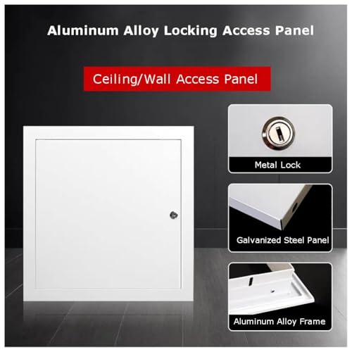 Oculta cables y tuberías antiestéticas con este panel de acceso metálico 5