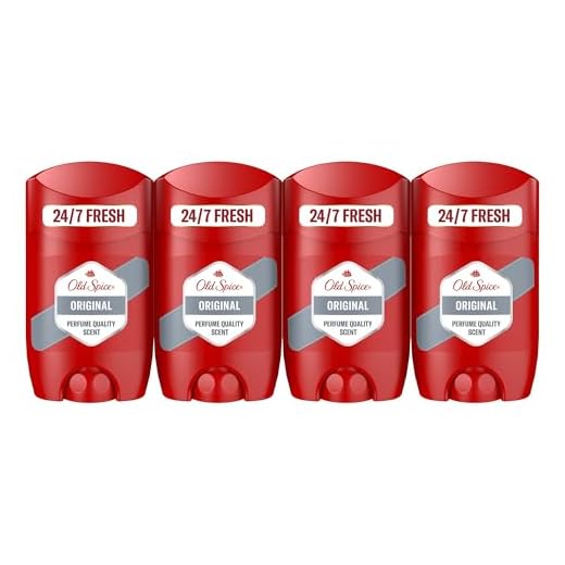 El Mejor Desodorante: Más Allá del Buen Olor 6 Old Spice Original Desodorante En Barra Para Hombres, Pack 4x50 ml