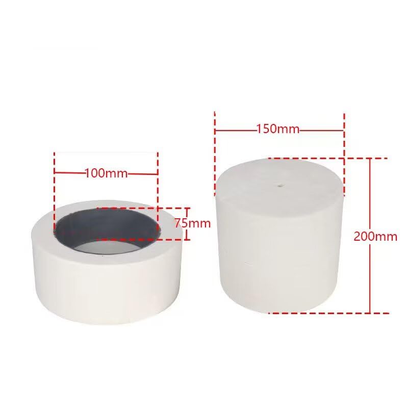 Forno a microonde da 150 x 200 mm, per cottura in ceramica e vetro fuso, fino a 1200 ℃