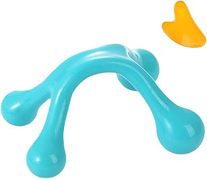 4 Point Massage Tools- 1/4pcs Small Hook Massager Handheld Palm Shaped Manual Back and Neck Massager Tools Office Gift 4 Legged Hand Held Massager