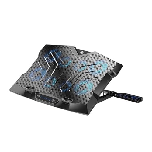 Enfriador para Laptop RGB con 8 Ventiladores y 2 Puertos USB miniatura 1