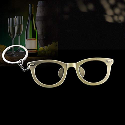 Sun Glasses Bottle Opener, Liangery Travelling Mental Beer Bottle Opener Keychain With Vintage Style #TOP2