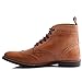 Kobbler Unze Mens Leather 'Taylor' Lace Up Brogue Ankle Boots - IMP-M1