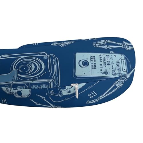 Almohada espuma viscoelástica tamaño único para viaje miniatura 4