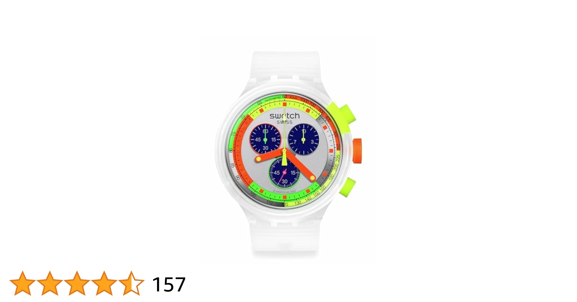 Swatch 腕時計 クリア 新品・未使用 透明のケースに包まれたスウォッチの新作「Swatch CLEAR